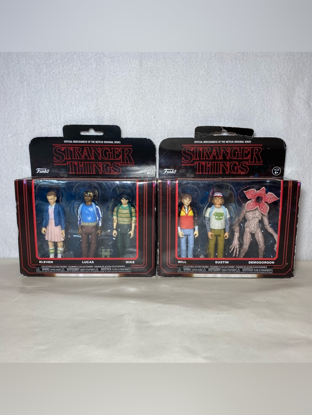 Funko Stranger Things Mini Action Figures Set of 2 Eleven Mike Demogorgon NEW